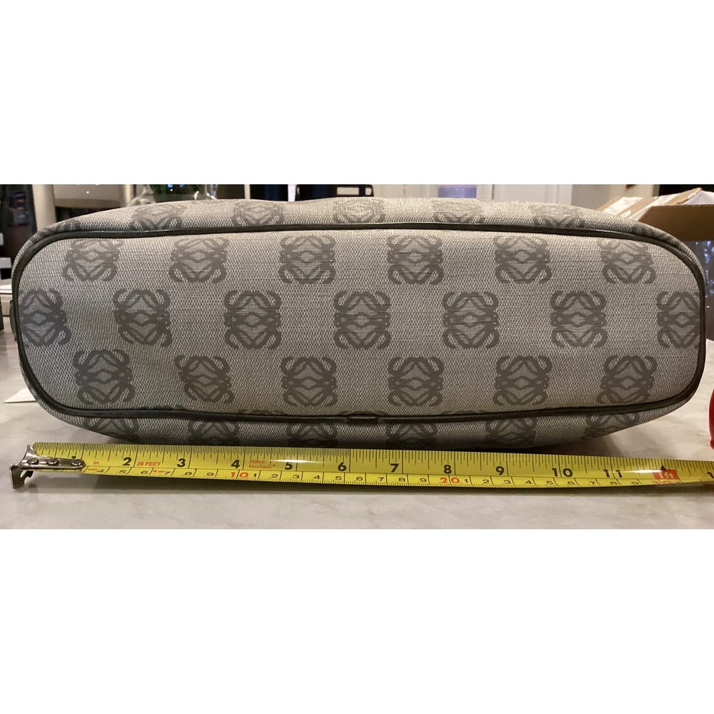 Loewe Beige & Gray Anagram Shoulder Bag - Picture 12 of 17
